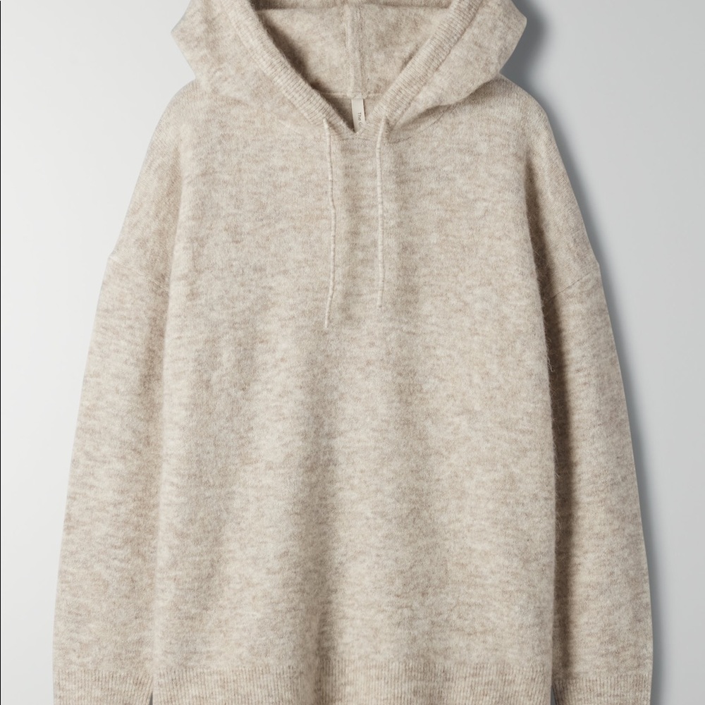 Babaton Morrison Hoodie - Heather Light Grey XXS - NWOT